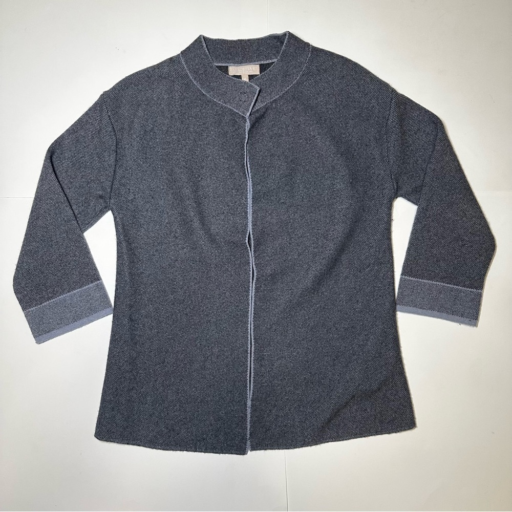 Benedetta B. Women Gray Cardigan Size M - Picture 2 of 5
